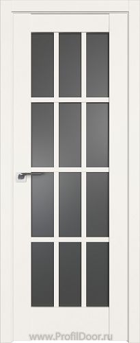 Дверь Profil Doors 102U цвет ДаркВайт стекло Графит