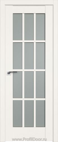 Дверь Profil Doors 102U цвет ДаркВайт стекло Матовое