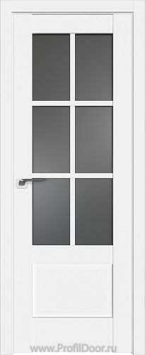 Дверь Profil Doors 103U цвет Аляска стекло Графит