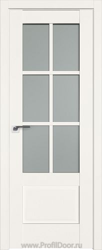 Дверь Profil Doors 103U цвет ДаркВайт стекло Матовое