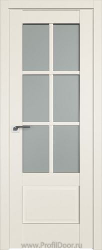 Дверь Profil Doors 103U цвет Магнолия Сатинат стекло Матовое
