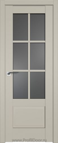 Дверь Profil Doors 103U цвет Шеллгрей стекло Графит