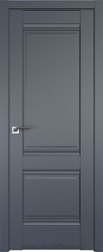 Дверь Profil Doors 1U цвет Антрацит