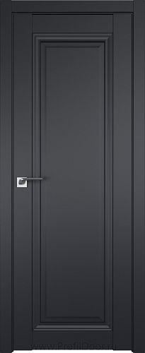 Дверь Profil Doors 2.100U цвет Чёрный Seidenmatt