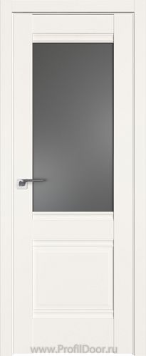 Дверь Profil Doors 2U цвет ДаркВайт стекло Графит