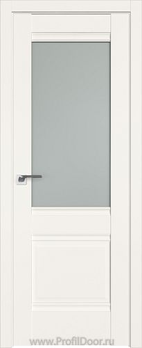 Дверь Profil Doors 2U цвет ДаркВайт стекло Матовое