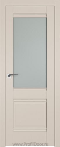 Дверь Profil Doors 2U цвет Санд стекло Матовое