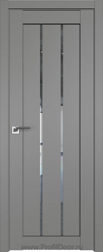 Дверь Profil Doors 49U цвет Грей стекло Прозрачное
