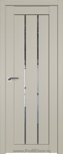 Дверь Profil Doors 49U цвет Шеллгрей стекло Прозрачное