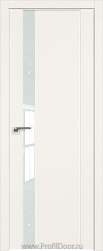 Дверь Profil Doors 62U цвет ДаркВайт стекло Lacobel Белый лак