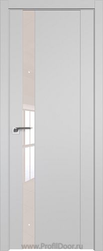 Дверь Profil Doors 62U цвет Манхэттен стекло Lacobel Перламутровый лак