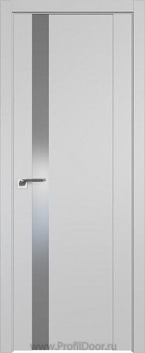 Дверь Profil Doors 62U цвет Манхэттен стекло Lacobel Серебро Матлак