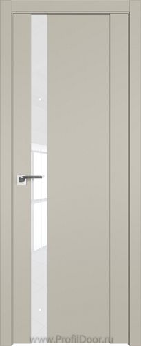 Дверь Profil Doors 62U цвет Шеллгрей стекло Lacobel лак Классик