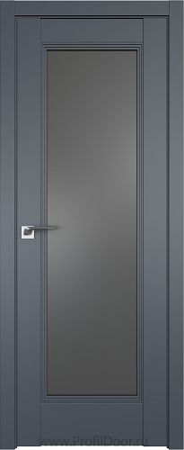 Дверь Profil Doors 65U цвет Антрацит стекло Графит