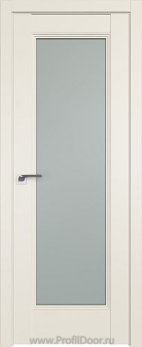 Дверь Profil Doors 65U цвет Магнолия Сатинат стекло Матовое