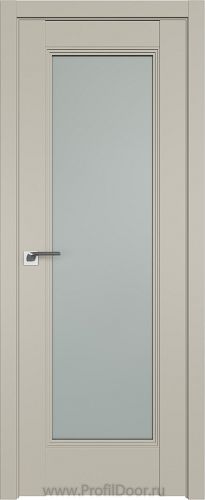 Дверь Profil Doors 65U цвет Шеллгрей стекло Матовое