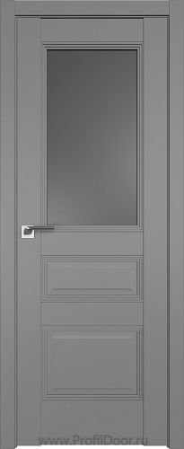 Дверь Profil Doors 67U цвет Грей стекло Графит