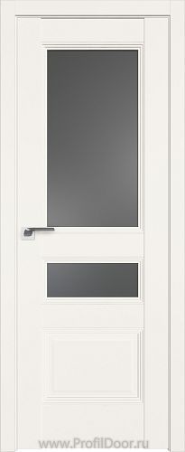 Дверь Profil Doors 68U цвет ДаркВайт стекло Графит