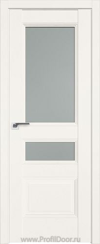 Дверь Profil Doors 68U цвет ДаркВайт стекло Матовое
