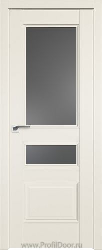 Дверь Profil Doors 68U цвет Магнолия Сатинат стекло Графит