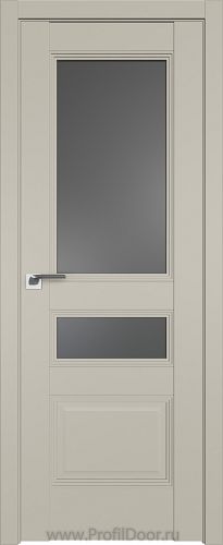 Дверь Profil Doors 68U цвет Шеллгрей стекло Графит
