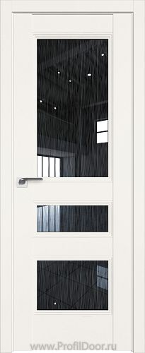 Дверь Profil Doors 69U цвет ДаркВайт стекло Дождь Черный