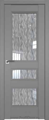 Дверь Profil Doors 69U цвет Грей стекло Дождь Белый