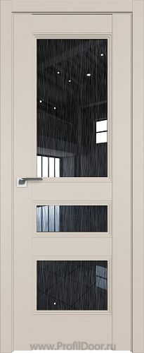 Дверь Profil Doors 69U цвет Санд стекло Дождь Черный