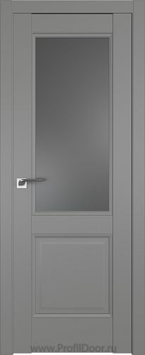 Дверь Profil Doors 90U цвет Грей стекло Графит