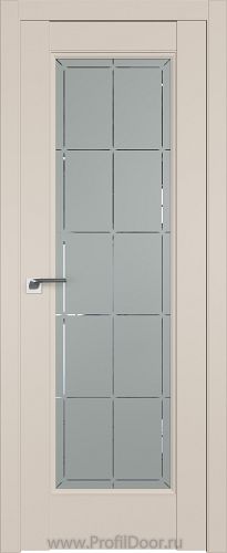 Дверь Profil Doors 92U цвет Санд стекло Гравировка 10
