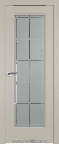 Дверь Profil Doors 92U цвет Шеллгрей стекло Гравировка 10