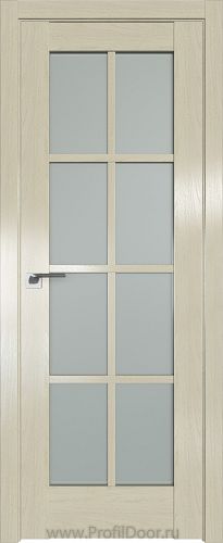 Дверь Profil Doors 101X цвет Эш Вайт стекло Матовое