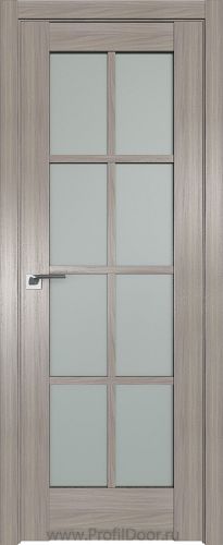 Дверь Profil Doors 101X цвет Орех Пекан стекло Матовое