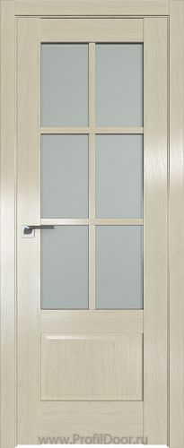 Дверь Profil Doors 103X цвет Эш Вайт стекло Матовое