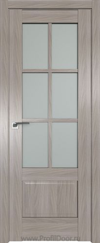 Дверь Profil Doors 103X цвет Орех Пекан стекло Матовое