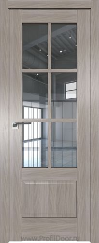 Дверь Profil Doors 103X цвет Орех Пекан стекло Прозрачное