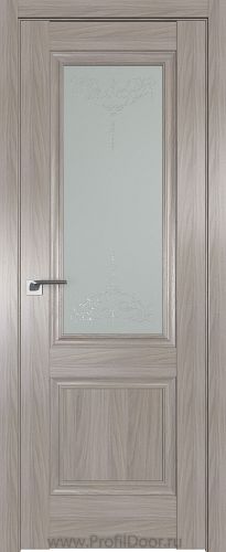 Дверь Profil Doors 2.37X цвет Орех Пекан стекло Франческа кристалл