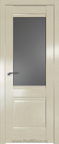 Дверь Profil Doors 2X цвет Эш Вайт стекло Графит