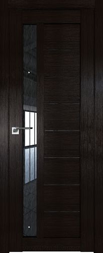 Дверь Profil Doors 37X цвет Венге Мелинга стекло Дождь Черный