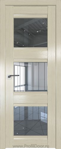 Дверь Profil Doors 4X цвет Эш Вайт стекло Прозрачное