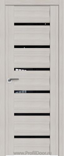 Дверь Profil Doors 57X цвет Эш Вайт Мелинга стекло Черный Триплекс