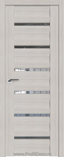 Дверь Profil Doors 57X цвет Эш Вайт Мелинга стекло Прозрачное
