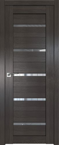 Дверь Profil Doors 7X цвет Грей Мелинга стекло Прозрачное