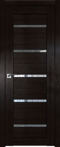 Дверь Profil Doors 7X цвет Венге Мелинга стекло Прозрачное