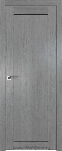 Дверь Profil Doors 2.18XN Грувд серый Глухое полотно