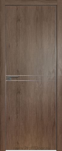 Дверь Profil Doors 111ZN цвет Салинас Темный кромка Матовый Алюминий с 4-х сторон