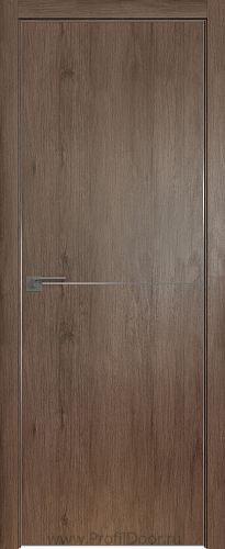 Дверь Profil Doors 112ZN цвет Салинас Темный кромка Матовый Алюминий с 4-х сторон