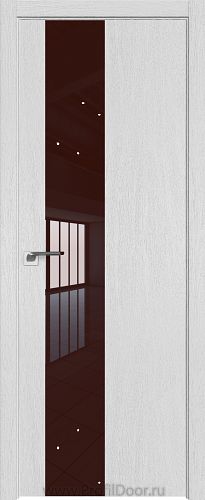 Дверь Profil Doors 5ZN Монблан стекло Lacobel Коричневый Лак ABS