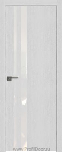 Дверь Profil Doors 16ZN цвет Монблан кромка ABS в цвет с 4-х сторон стекло Lacobel Белый лак