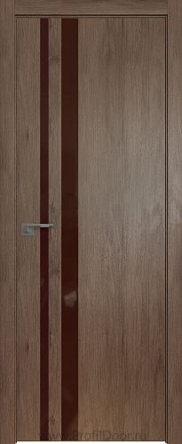 Дверь Profil Doors 16ZN цвет Салинас Темный кромка ABS в цвет с 4-х сторон стекло Lacobel Коричневый лак